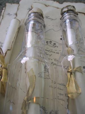 Message in Bottle Invitations