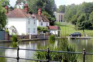 Beautiful old pond in Dunmow to be ice skating rink!!!And Cameron wants to give idiots like this MORE autonomy? Unbelievable.