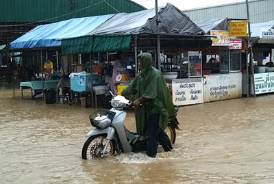 Koh Samui development has been at the expense of nature. As a result, there are frequent floods during the rainy season