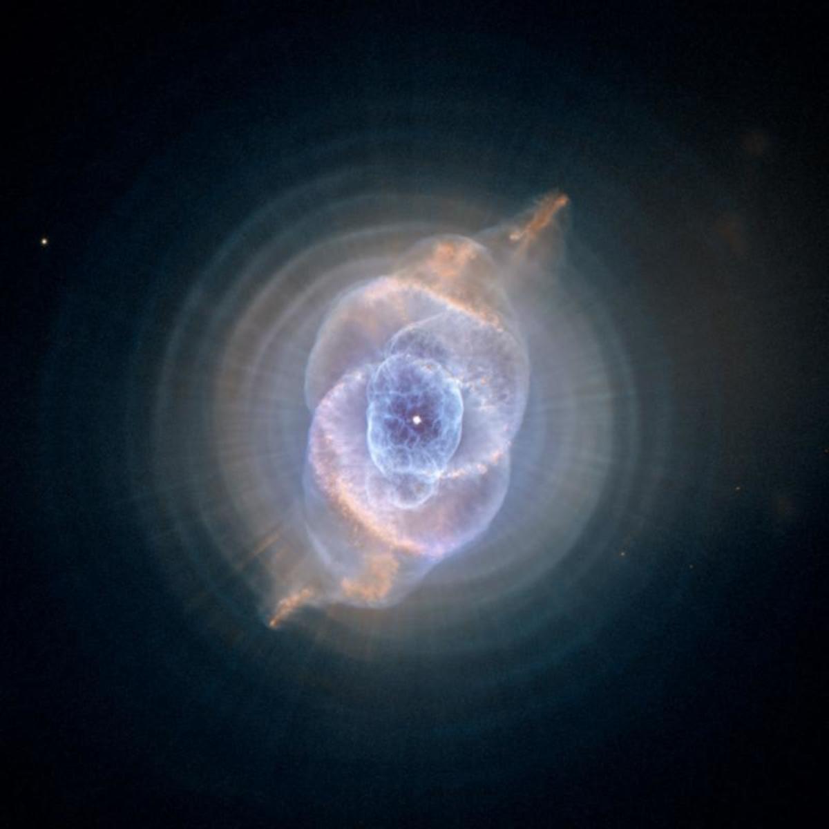 The Cat's Eye Nebula: Dying Star Creates Fantasy-like Sculpture of Gas and Dust