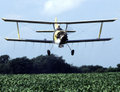 Old fashioned crop duster.