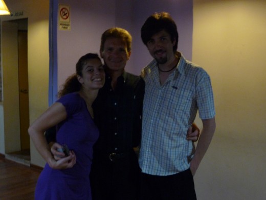 With tango teachers Rolo & Coty