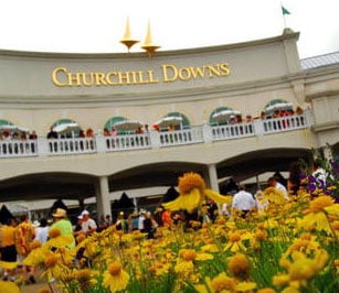 Churchill Downs, home of the Kentucky Derby.
