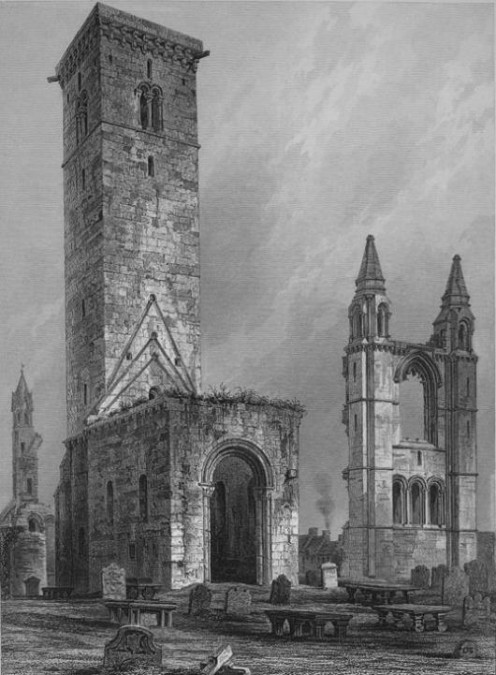 St Andrews cathedral ruins