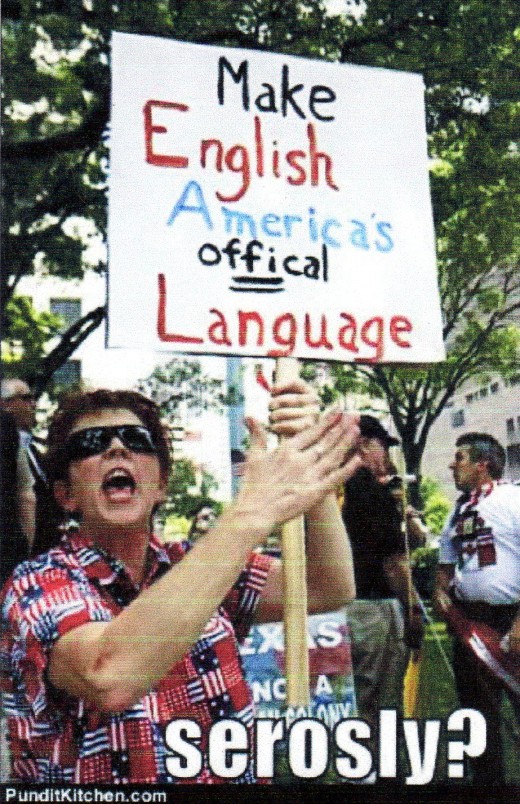 Well -- what is America's official langauage?