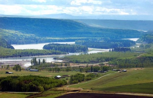 Peace River Valley photo from sqwalk.com