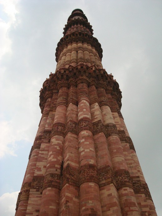 Qutab Minar at close range
