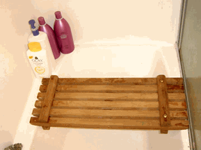Teak Shower Bench