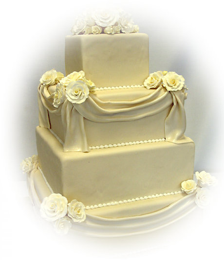 Wedding Cake: Stacked Wedding Cake