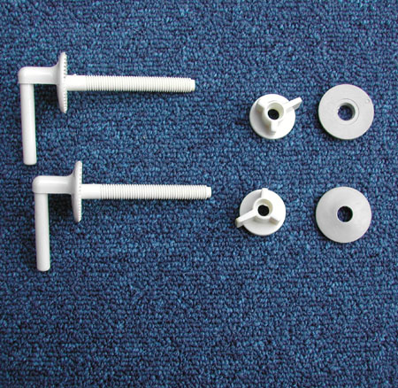 Toilet Seat Hinges (Plastic)