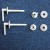 Toilet Seat Hinges (Plastic) Toilet Seat Hinges (Plastic)