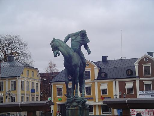 Statue in the town square