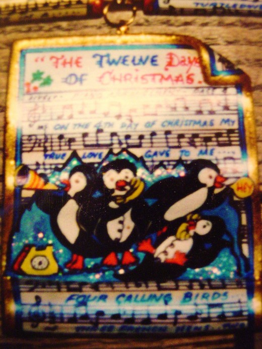 Four calling birds