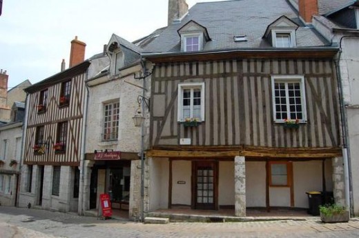 half-timbered buildings