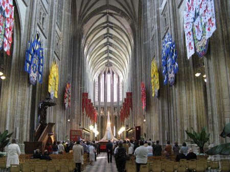 Inside the Cathdrale