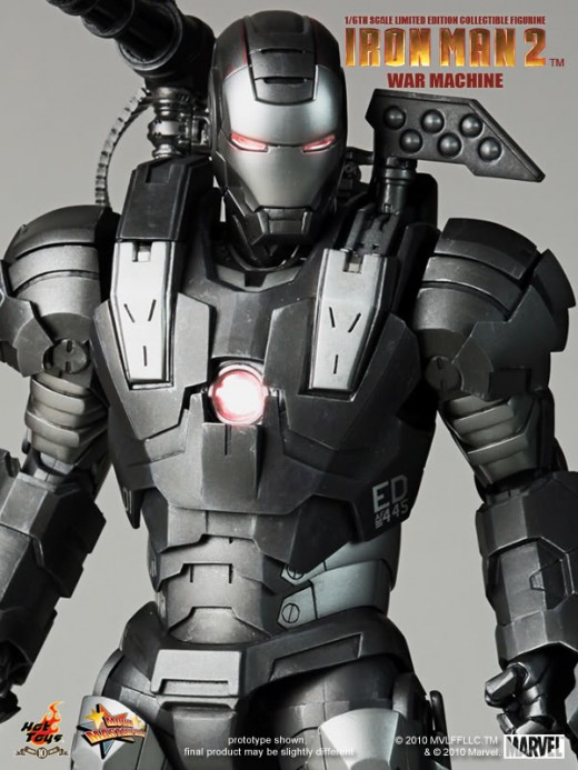 Iron Man 2: War Machine Hot Toys collectible figure