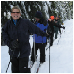 Cross-country ski  in the Majestic  Mt. Hood Forest!