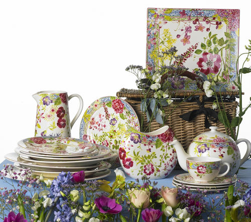 Hand painted tableware