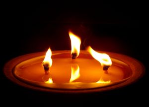 Turns out that citronella repellent candles are not really effective at repelling mosquitoes.