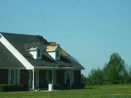 Damage to brand new home