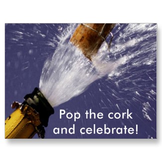 Pop the cork and celebrate...First Year Anniversary on HubPages. Join me in this celebration and give a thumbs up!