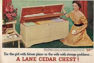 Marion Unpacked Her "Hope Chest"
