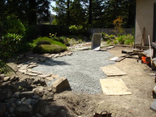 Site of my future garden.  The "soil" is adobe over hard pan.