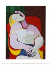 "The Dream" -Pablo Picasso