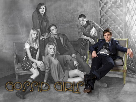 Gossip Girls cast, edited by gamergirl in Photoshop CS