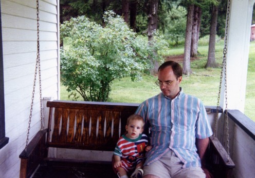 Dad and Zach, the fourth generation begins
