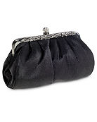 Available at Spiegel. Photo credit: spiegel.com. Satin and Rhinestone clutch.