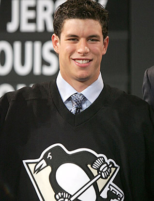 Crosby at the time of his drafting.