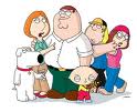 Peter the father, Lois the mother, Chris the son, Meg the daughter, Stewie -- the youngest son plus Brian the dog
