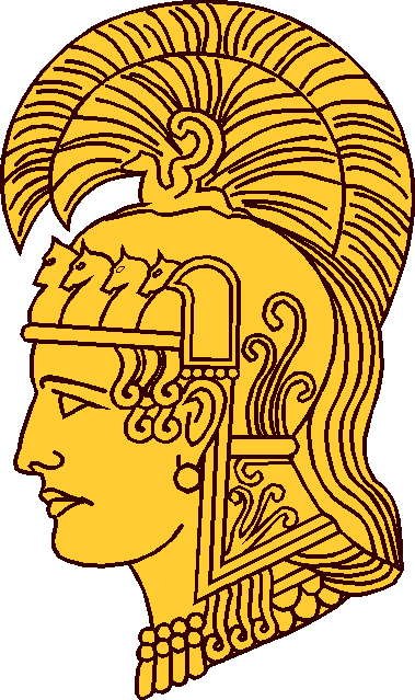 The head of "Pallas Athene" was approved as the insignia for the Women's Army Auxiliary Corps in 1942. Pallas Athene was a goddess associated with an impressive variety of womanly virtues. She was the goddess of handicrafts, wise in industries of pea