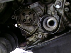Toyota Camry Timing Belt 4 Cylinder Heavy Oil Pump Leak