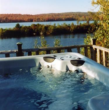 Enjoy a hot tub on your next holiday