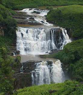 St' Claire's one of most beautiful waterfalls in Sri Lanka