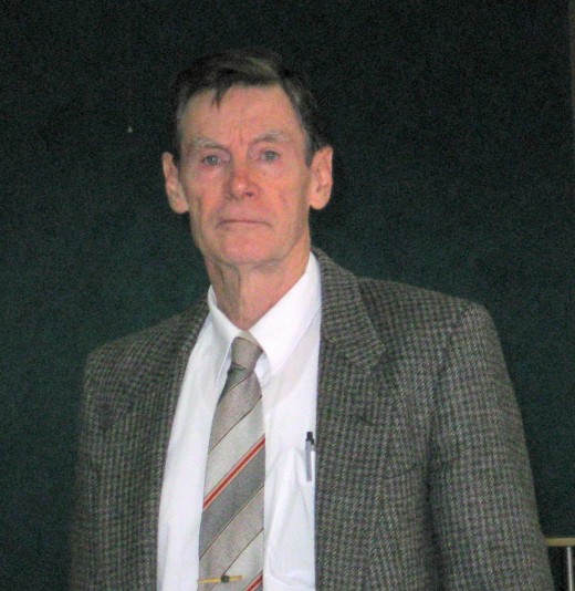 The writer at seventy-four.