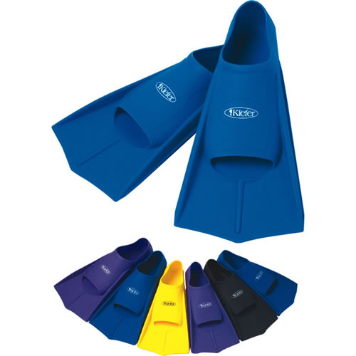 Kiefer Silicone Swim Training Fins help increase the power of your leg stroke.