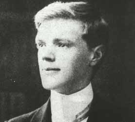 The poet as a young man.