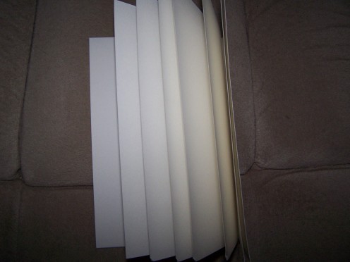 Just fold your cardstock in half