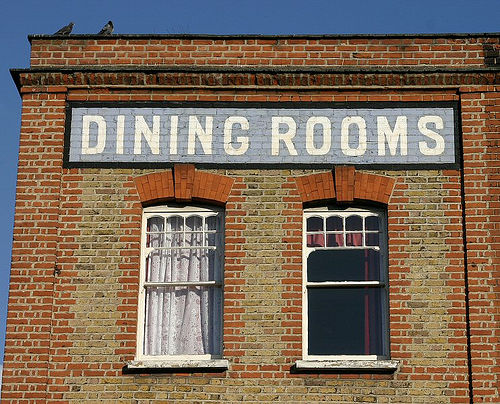 Take your time buying dining room tables and chairs. Photo credit: StefZ @flickr