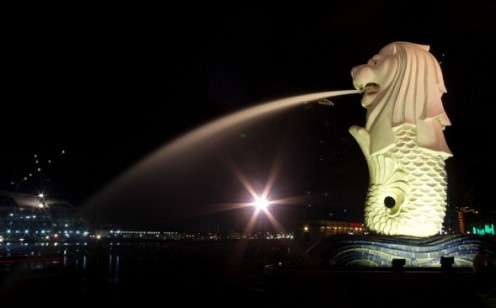 Merlion - The iconic feature of Singapore