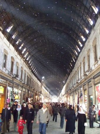 The souq al-hamidiyya-shop after shop after shop.