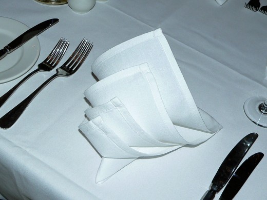 Linen Tablecloths can really spruce up a table.