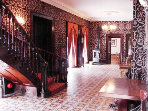 Front lobby of Dundurn Castle