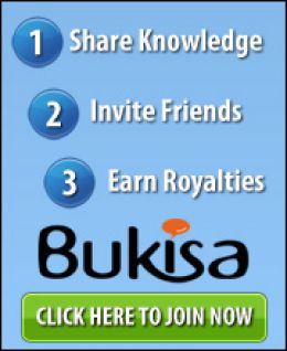 Refer and earn at Bukisa!