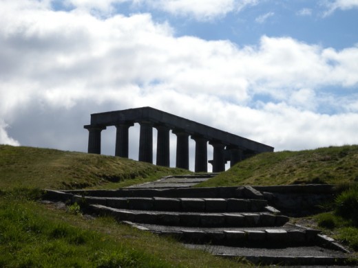 One of the interesting things we found when we got to the top of the hill.