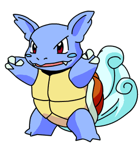 Wartortle is the evolved form of Squirtle.
