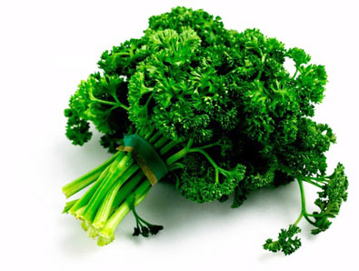 a bunch of parsley